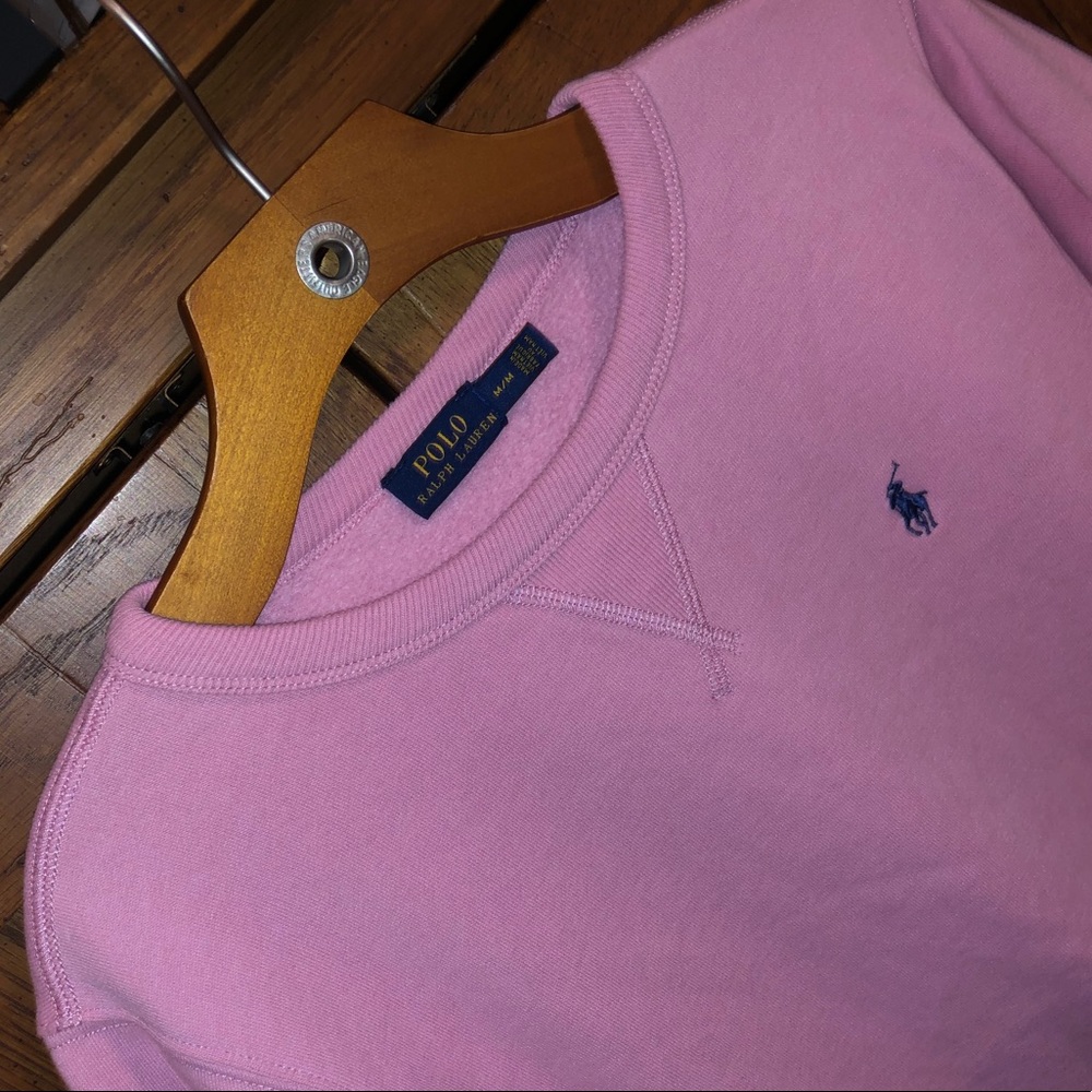 Women’s Fit Crewneck Polo Sweatshirt